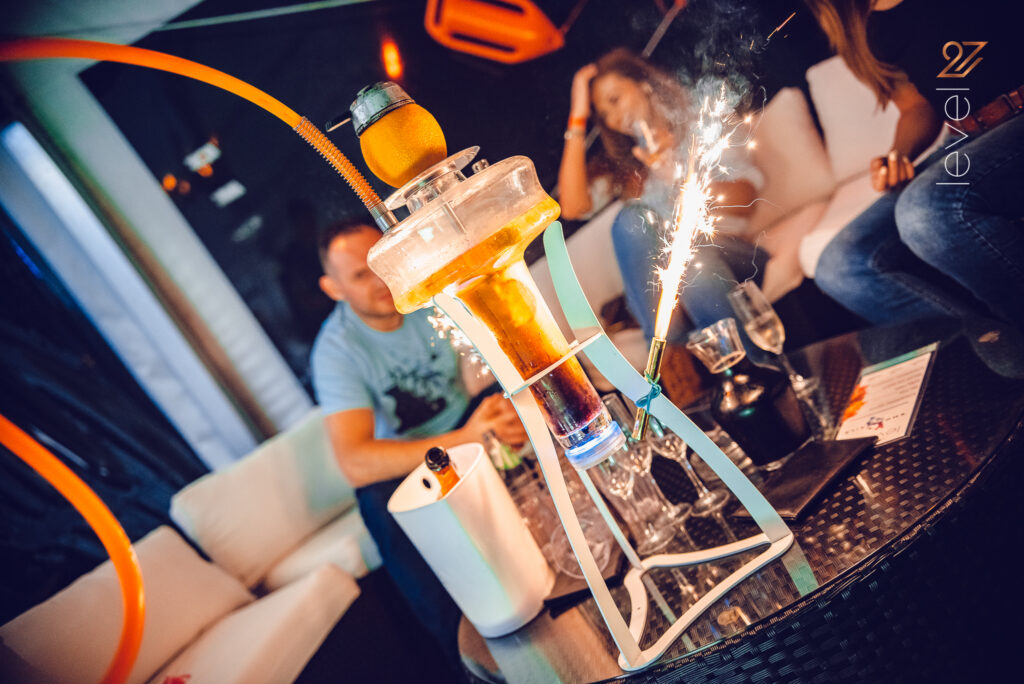 The best shisha in Warsaw - Level 27 | Rooftop bar & club