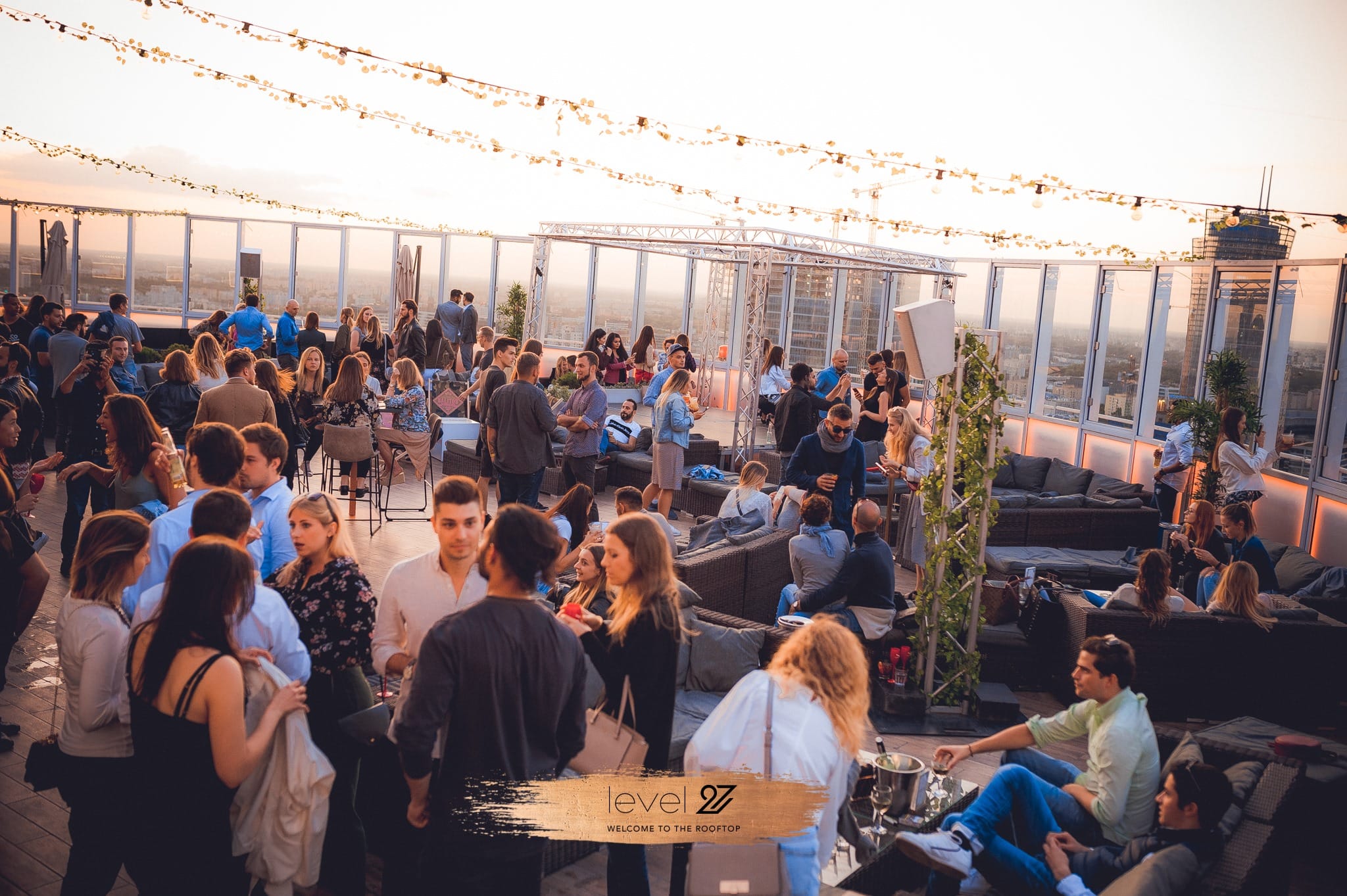 Opening of the summer season - level 27 Rooftop in Warsaw Warsaw