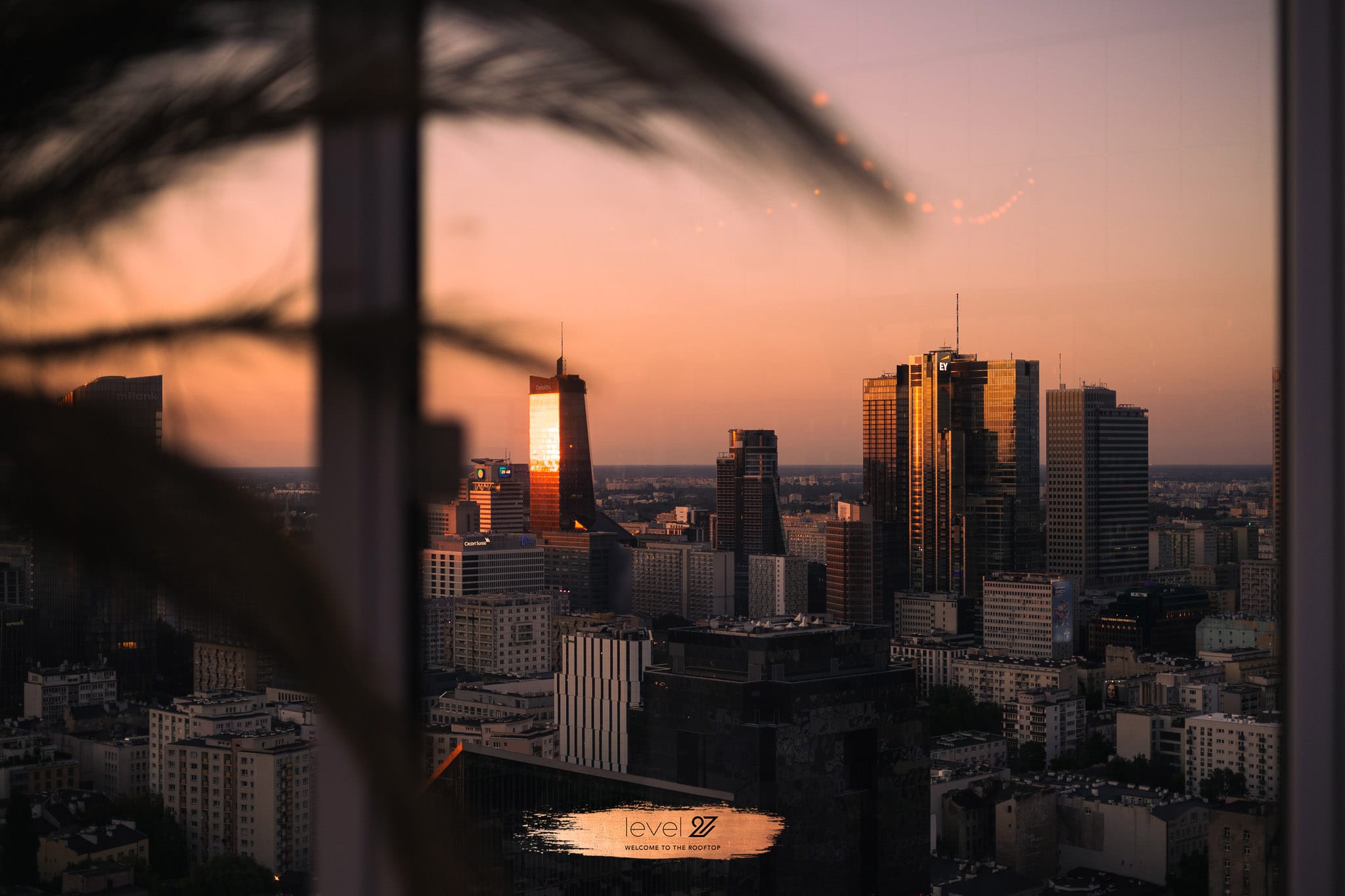 Najlepsze widoki z tarasu level 27 