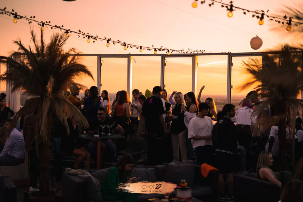 Sunday parties at level 27 in Warsaw