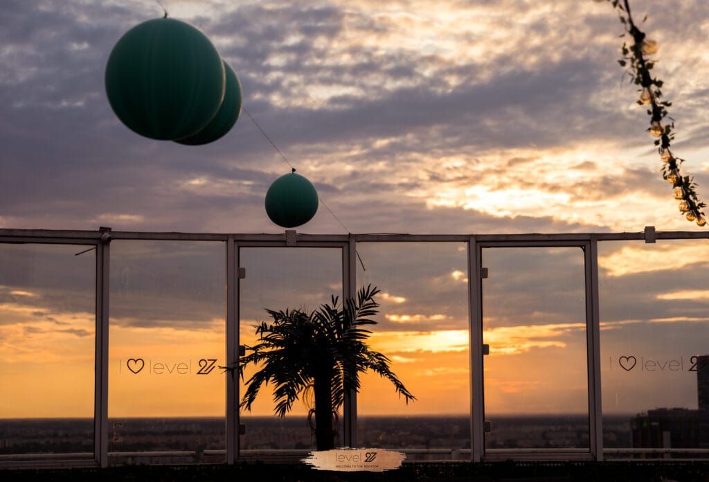 rooftop bar