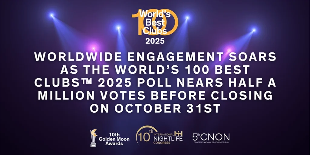 Oficjalna grafika promująca finał głosowania na najlepsze kluby na świecie w rankingu 2025